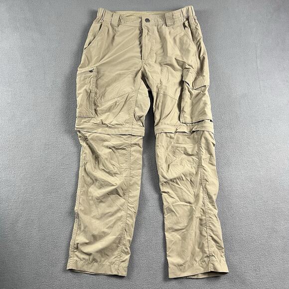 Columbia Pants Mens 32X30 Omni Shield Hiking Cargo Convertible Outdoors Camping - Picture 1 of 11